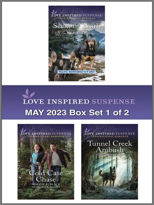 Cover image for Love Inspired Suspense May 2023--Box Set 1 of 2